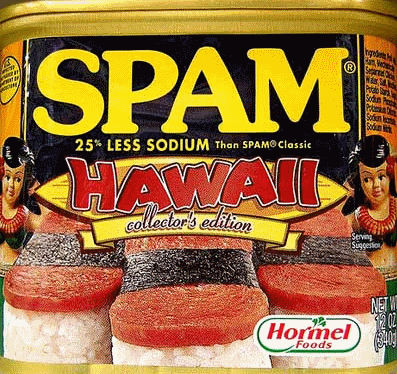 spam can Hawaii