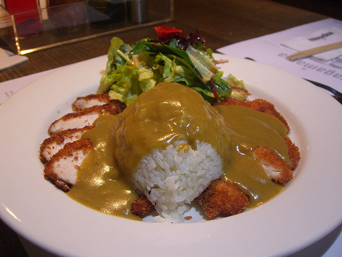 Chicken Katsu Curry with Rice - Wagamama by avlxyz Chicken Katsu Curry with Rice - Wagamama by avlxyz