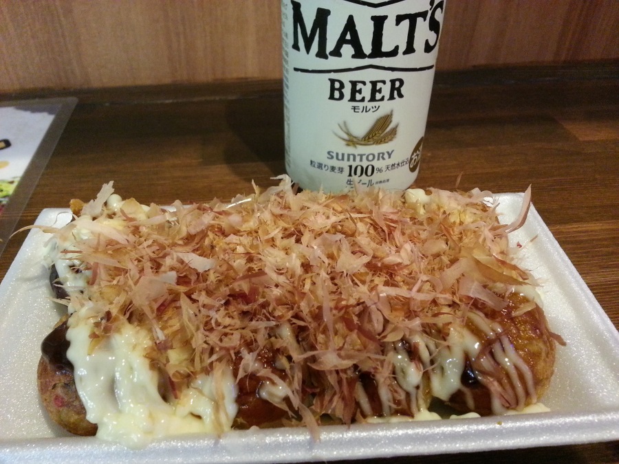 Takoyaki with lots of Mayo!